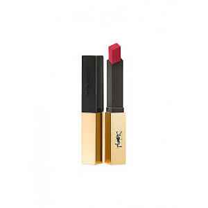 Yves Saint Laurent Rouge Pur Couture The Slim tenká matující rtěnka s koženým efektem odstín 15 Fuchsia Atypique 2,2 g