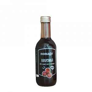 NONAGE Brusinkový ovocný sirup BIO 330 ml