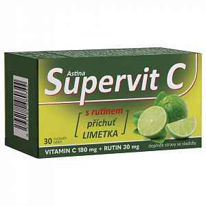 Astina Supervit C S Rutinem Limetka Tbl.30