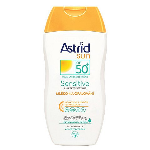 Mléko na opalování pro citlivou pokožku OF 50+ 150 ml