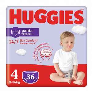 HUGGIES Pants Jumbo 4 9-14kg 36ks