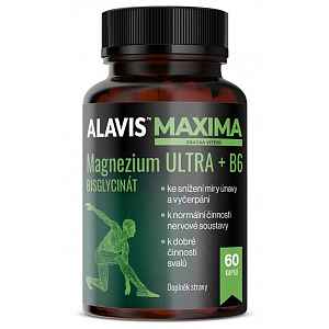 ALAVIS MAXIMA Magnezium ULTRA+B6 60 kapslí