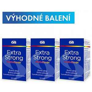 GS Extra Strong Multivitamin tbl.100 - balení 3 ks