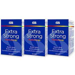 GS Extra Strong Multivitamin tbl.100 - balení 3 ks