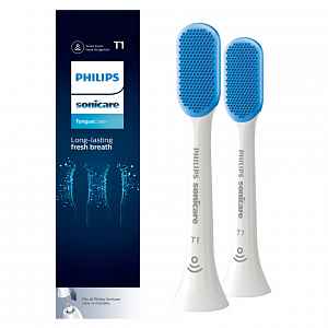 Philips Sonicare TongueCare+ Hlavice na čištění jazyka 2 ks bílá HX8072/01