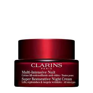 Clarins Super Restorative Night Cream All Skin Types noční krém proti stárnutí pro zralou pleť  50 ml