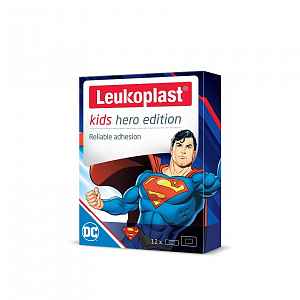 Leukoplast Kids Hero Superman Náplast 2 Vel.12ks