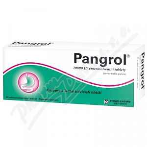 Pangrol 20000 por.tbl.ent.50 II