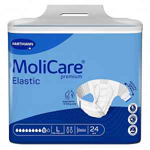 MOLICARE Elastic 9 kapek Absorpční kalhotky L 24 kusů