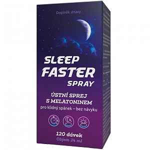 Sleep Faster ústní Sprej S Melatoninem 24ml