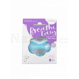 Curaprox Breath Easy dudlík 7-18 měsíců, MODRÝ