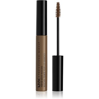 NYX Professional Makeup Tinted Brow Mascara řasenka na obočí odstín 03 Brunette 6,5 ml