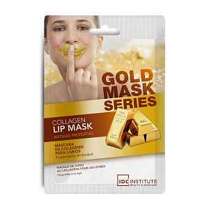 IDC Institute Gold Kolagenová maska na rty 8 g