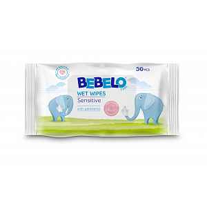 BEBELO Wet Wipes vlhčené ubrousky 56 ks