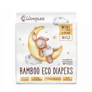 WoodenSpoon Woopies Mini 3-8 kg eko pleny 36 ks