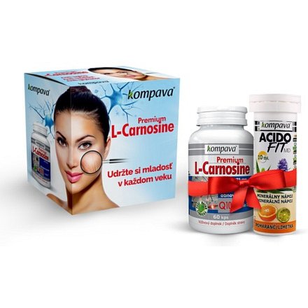 Premium L-Carnosine cps.60+AF tbl.10 pomer.gratis