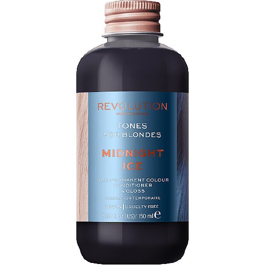 Revolution Haircare Tones for Blondes Barva na vlasy Midnight Ice 150ml