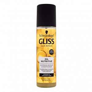 GLISS KUR express balsam oil nutrit,200ml žlut