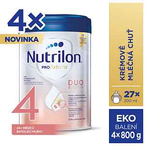 NUTRILON 4 Profutura Duobiotik batolecí mléko od ukončeného 24. měsíce 4 x 800 g