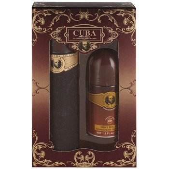 Cuba Gold dárková sada VI. toaletní voda 100 ml + deodorant roll-on 50 ml