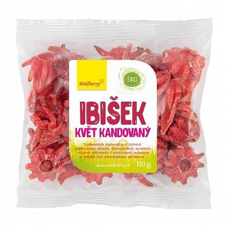 Květ Ibišku kandovaný 100 g Wolfberry