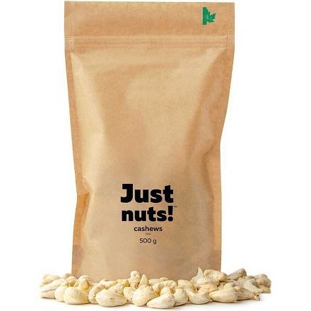R3ptile Just Nuts! Cashews raw 500g Raw kešu