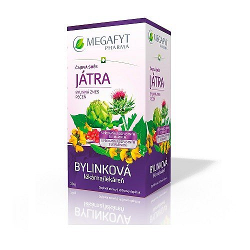 Megafyt Bylinková lékárna Játra čajová směs 20 x 1.5 g