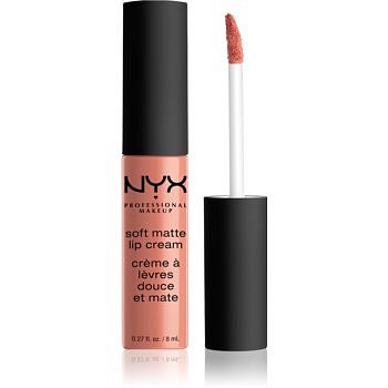 NYX Professional Makeup Soft Matte Lip Cream lehká tekutá matná rtěnka odstín 02 Stockholm 8 ml