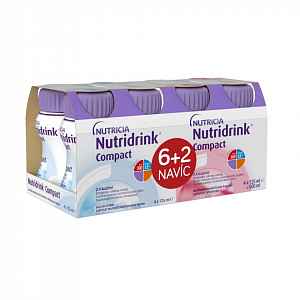 Nutridrink Compact 6+2 (neutral-jahoda) 8x125ml