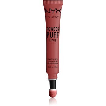 NYX Professional Makeup Powder Puff Lippie rtěnka s polštářkovým aplikátorem odstín 08 Best Buds 12 ml