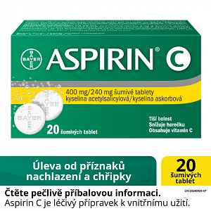 Aspirin C šumivé tablety 20 ks