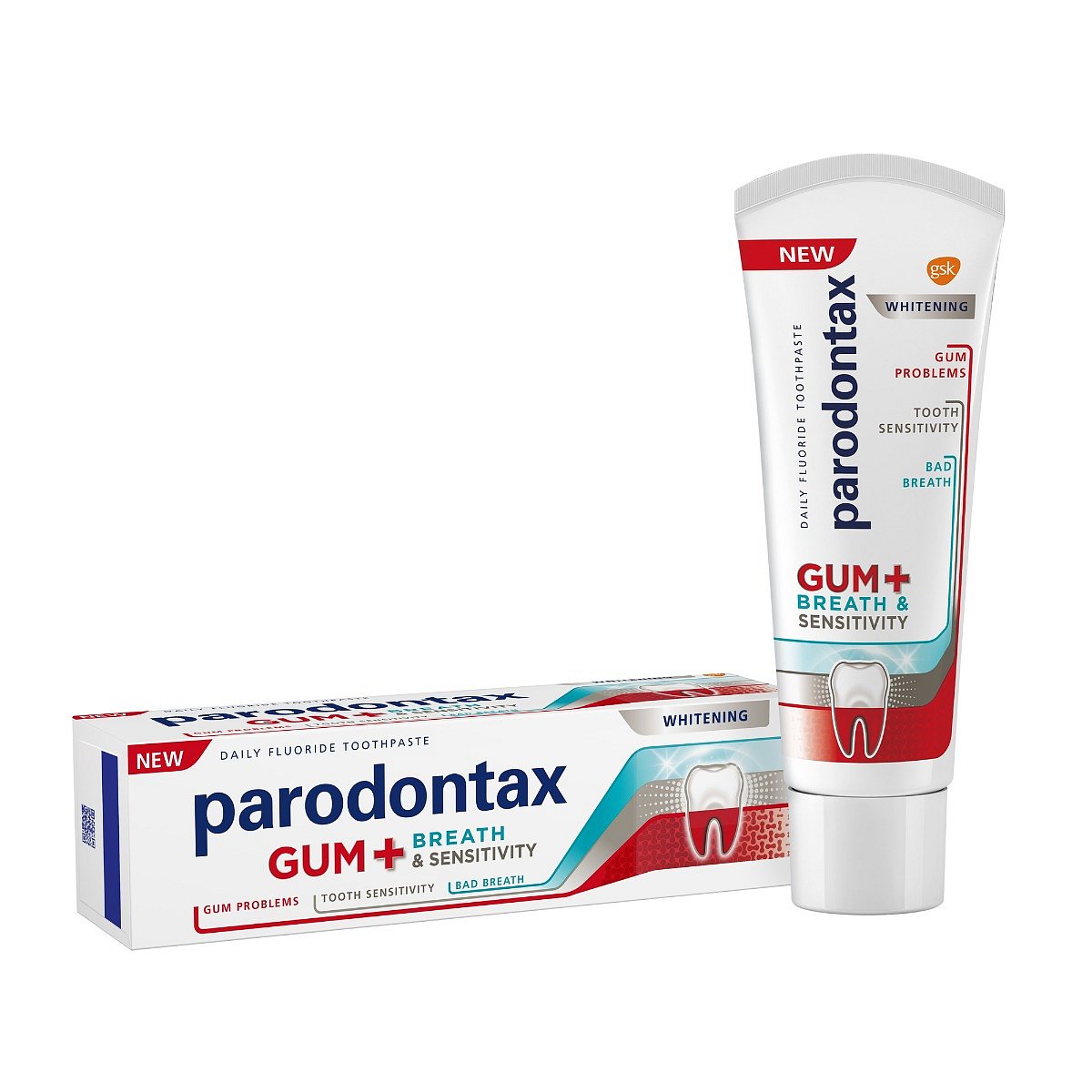 Parodontax GUM AND SENS WHITENING zubní pasta 75 ml