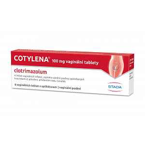 Cotylena 100 mg 6 vaginálních tablet