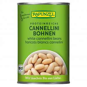 Bio bílá fazole sterilovaná 400g RAPUNZEL