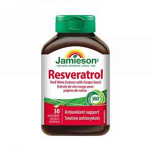 Resveratrol 50 mg extrakt z červeného vína 30 kps.