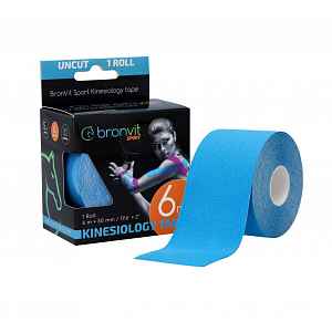 BronVit Sport Kinesio Tape classic 5 cm x 6 m tejpovací páska modrá