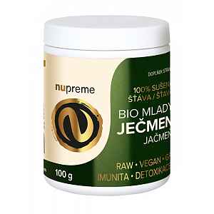 Nupreme BIO Mladý ječmen Premium 100g