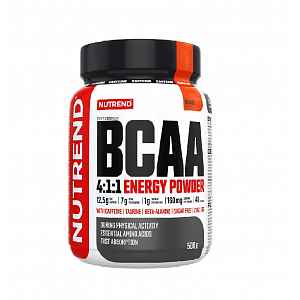 Nutrend BCAA Energy Powder 4:1:1 pomeranč 500 g