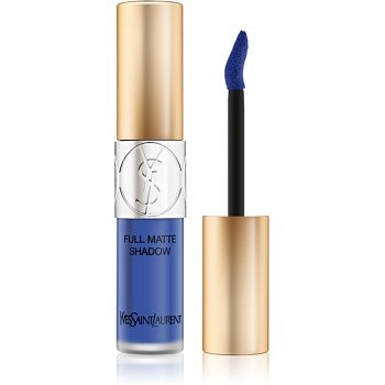 Yves Saint Laurent Full Matte Shadow tekuté oční stíny s matným efektem odstín 6 Rebel Blue 4,5 ml