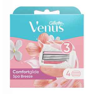 Gillette Venus ComfortGlide Spa Breeze náhradní hlavice 4 ks