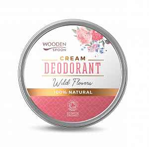 WoodenSpoon Přírodní krémový deodorant Wild flowers 60 ml