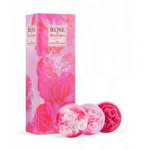 Biofresh Rose of Bulgaria Glycerinová mýdla dárkový set