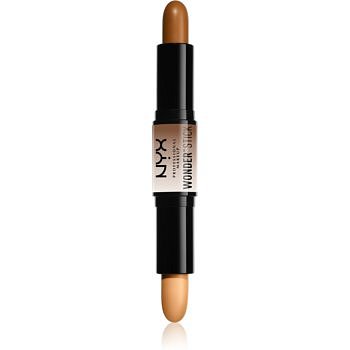 NYX Professional Makeup Wonder Stick oboustranná konturovací tyčinka odstín 03 Deep 2 x 4 g