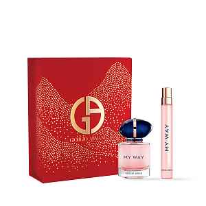 Giorgio Armani My Way dárková sada (parfémová voda 30 ml + cestovní sprej 10 ml) dámská