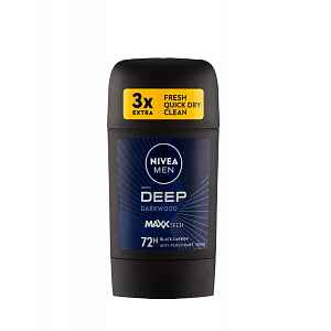 Nivea Men Deep Black Carbon tuhý antiperspirant 50 ml