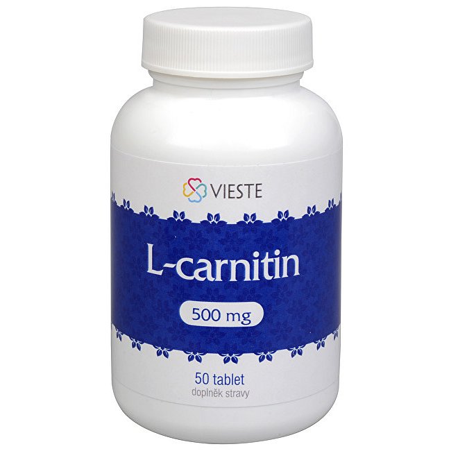 L-carnitin 500 mg 50 tbl.