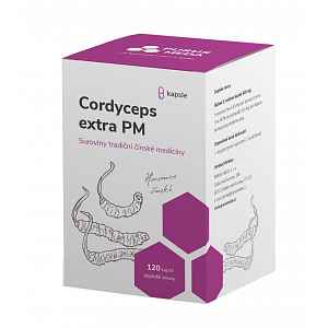 PM Cordyceps extra 120 kapslí