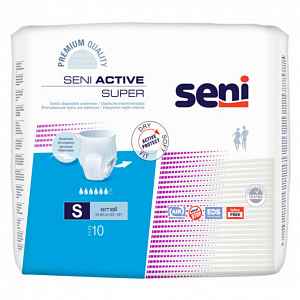 KALHOTKY ABSORPČNÍ NATAHOVACÍ SENI ACTIVE SUPER SMALL BOKY 55-85CM,PRODYŠNÉ,1200ML,10KS