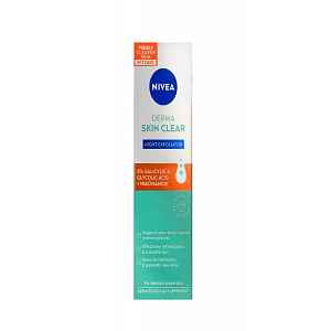 Nivea Derma Skin Clear noční exfoliator 40 ml