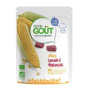 Good Gout BIO Kukuřice s kachním masem 190g